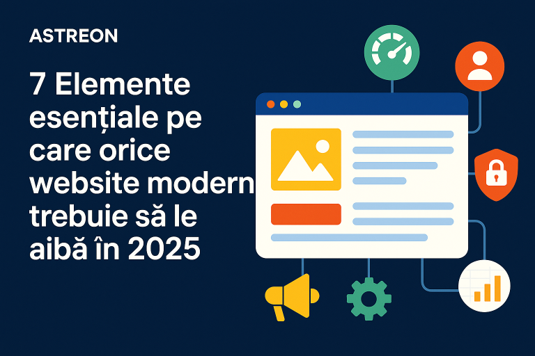  7 Elemente esențiale pe care orice website modern trebuie să le aibă în 2025