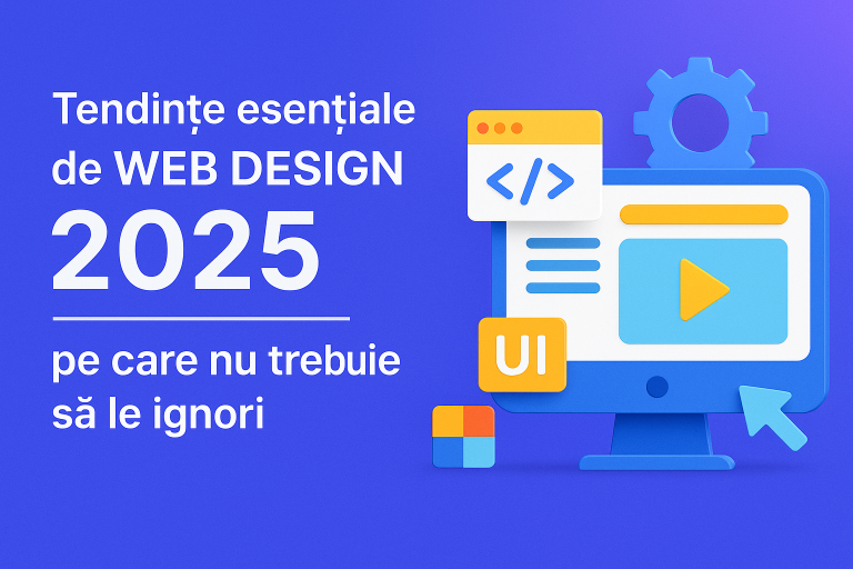 Tendințe esențiale de web design pentru 2025 pe care nu trebuie să le ignori